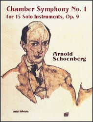 Chamber Symphony No. 1 for 15 Solo Instruments, Op. 9 Orchestra Scores/Parts sheet music cover